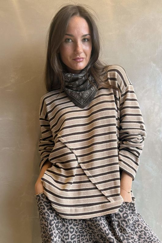 Camber Sand Knit Choc Chip & Chocolate